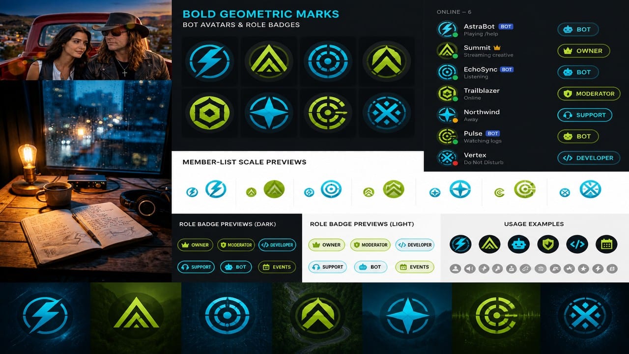 Bot Avatars and Matching Marks